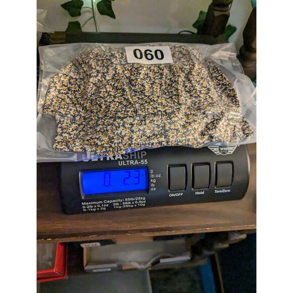 Chance Tank Women's Small Navy Gold Floral Halter Boho Summer EUC - Picture 6 of 6